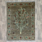 207 x 149 cm | Afghan Fine Gabbeh Rug - Khorasan Rugs