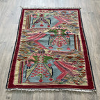 Persian Senneh Kilim Rug