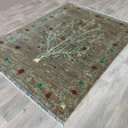 207 x 149 cm | Afghan Fine Gabbeh Rug - Khorasan Rugs