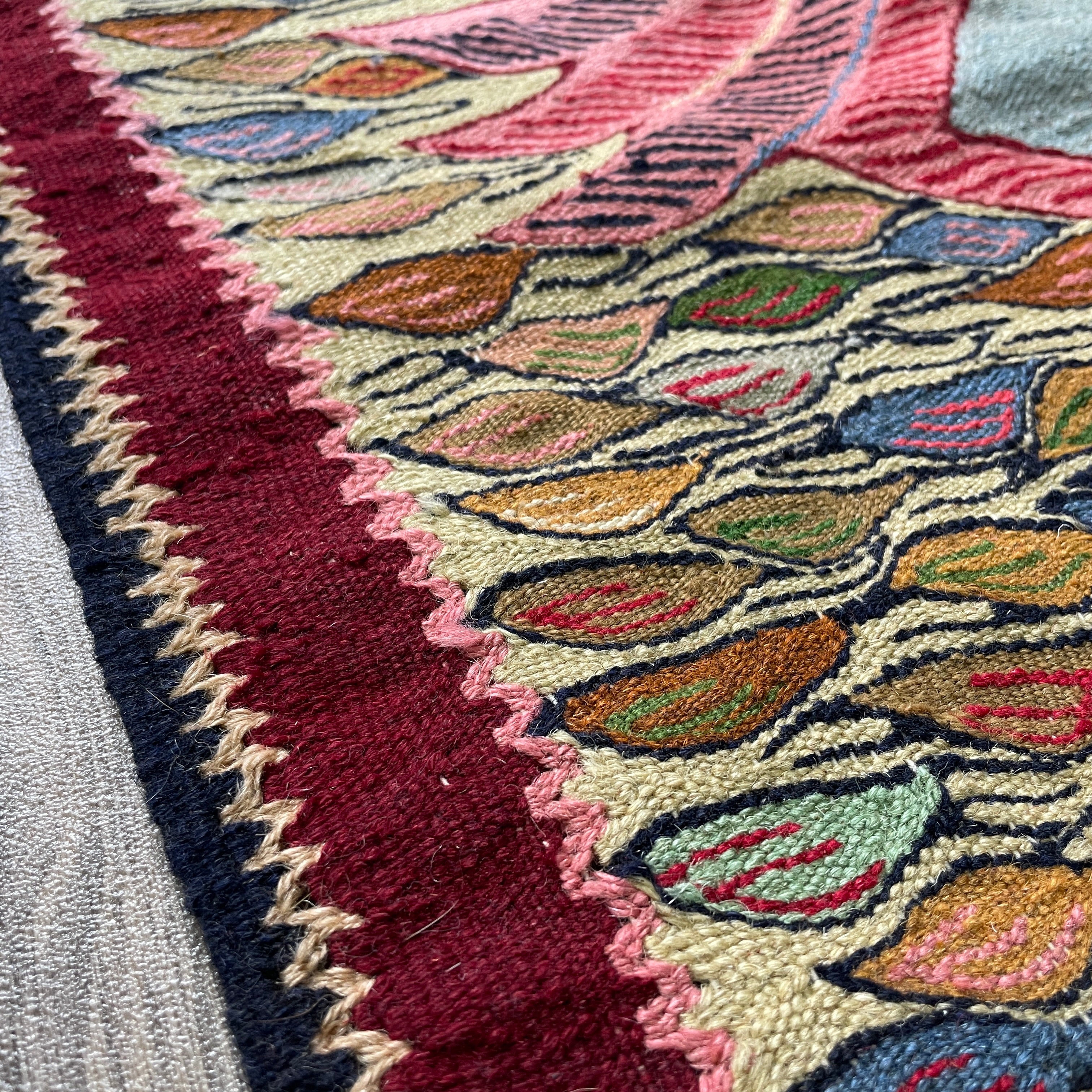 Persian Senneh Kilim Rug
