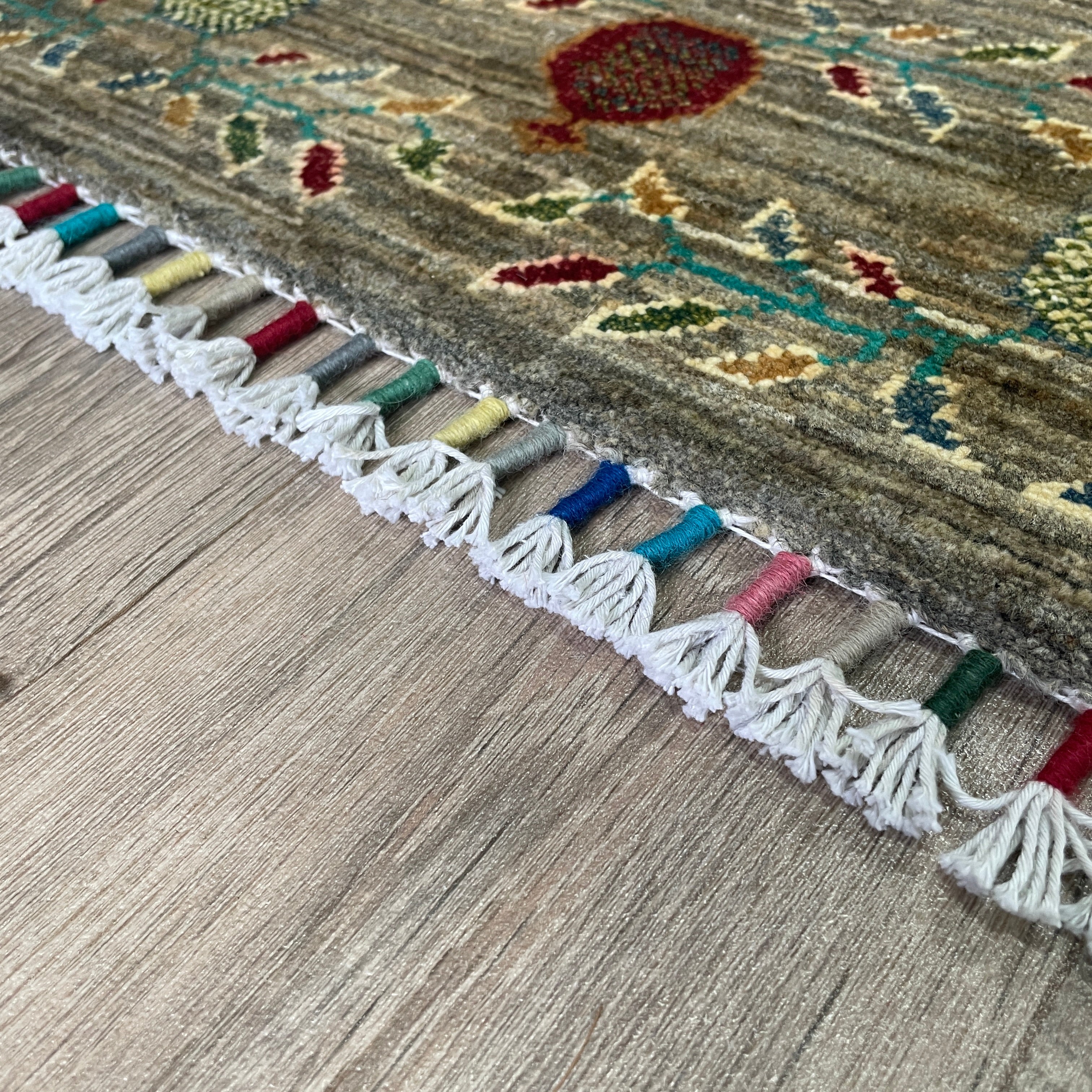 207 x 149 cm | Afghan Fine Gabbeh Rug - Khorasan Rugs