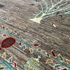 207 x 149 cm | Afghan Fine Gabbeh Rug - Khorasan Rugs