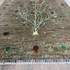 207 x 149 cm | Afghan Fine Gabbeh Rug - Khorasan Rugs