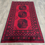 193 x 98 cm | Afghan Aqcha Runner - Khorasan Rugs
