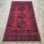 193 x 98 cm | Afghan Aqcha Runner - Khorasan Rugs