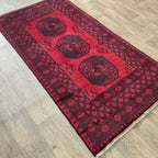 193 x 98 cm | Afghan Aqcha Runner - Khorasan Rugs