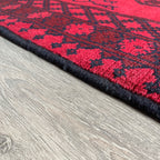 193 x 98 cm | Afghan Aqcha Runner - Khorasan Rugs