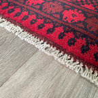 193 x 98 cm | Afghan Aqcha Runner - Khorasan Rugs