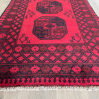 193 x 98 cm | Afghan Aqcha Runner - Khorasan Rugs