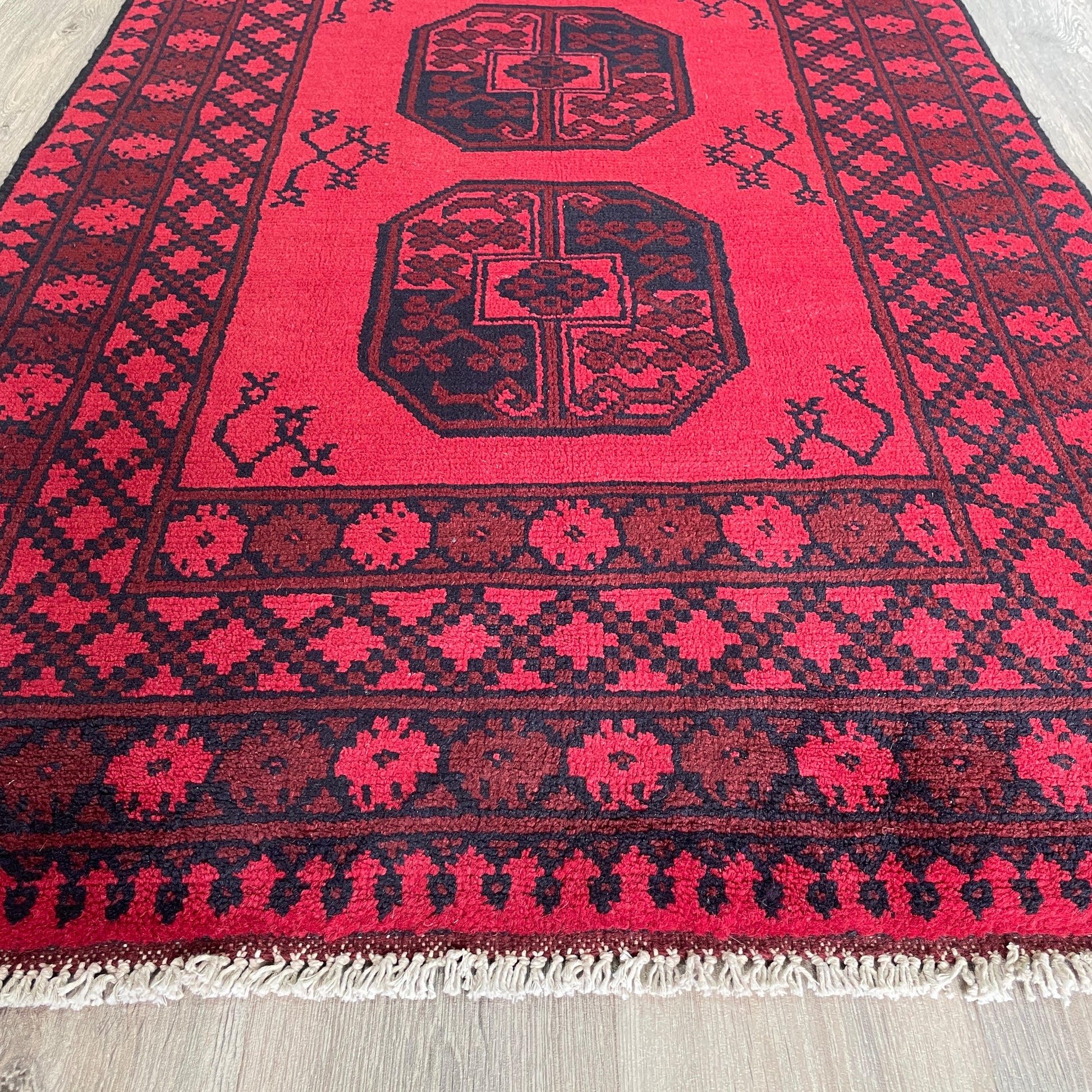 193 x 98 cm | Afghan Aqcha Runner