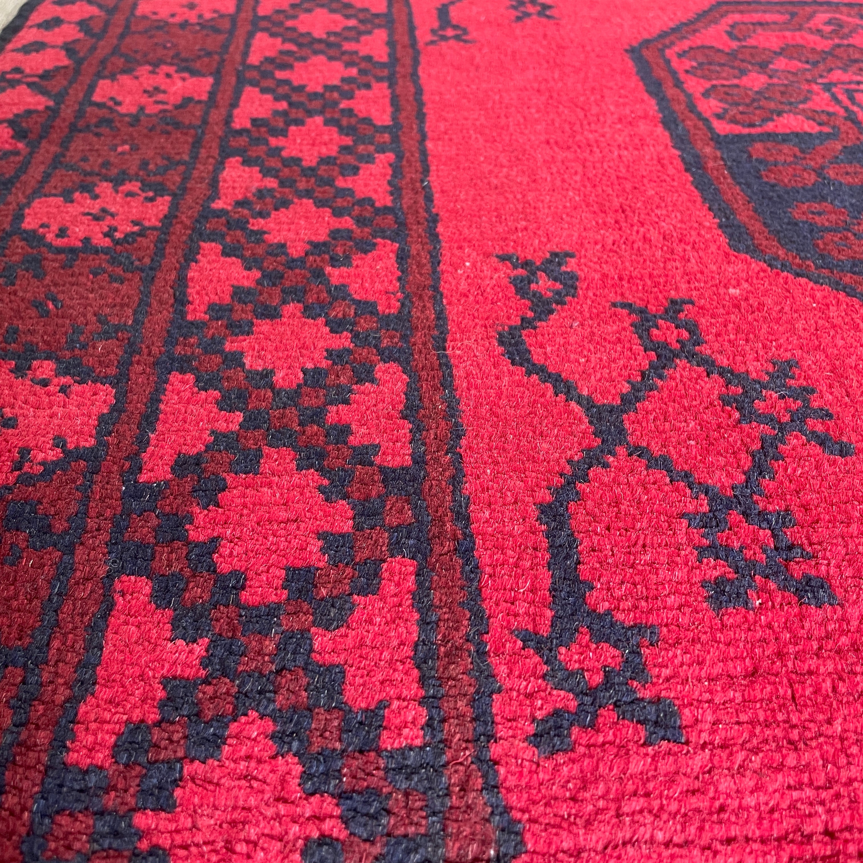 193 x 98 cm | Afghan Aqcha Runner - Khorasan Rugs