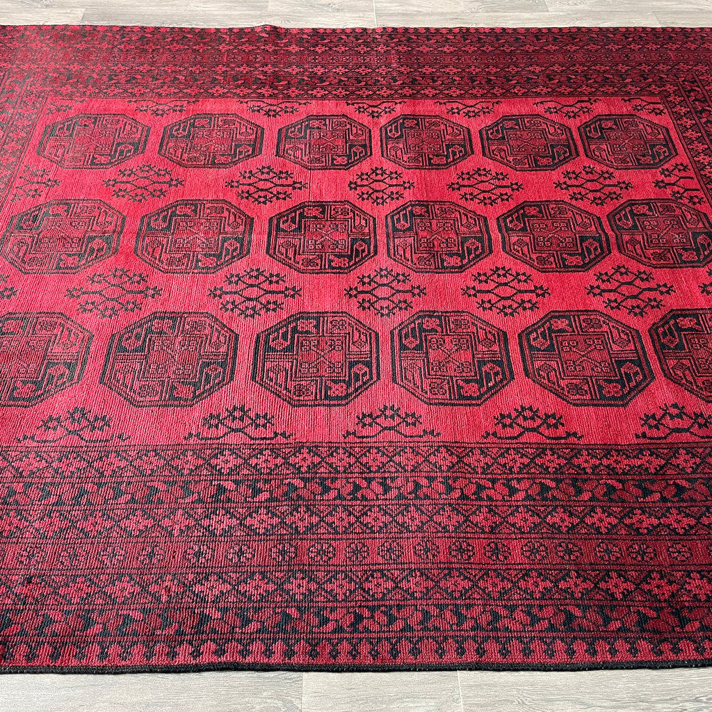 291 x 208 cm | Afghan Aqcha Rug
