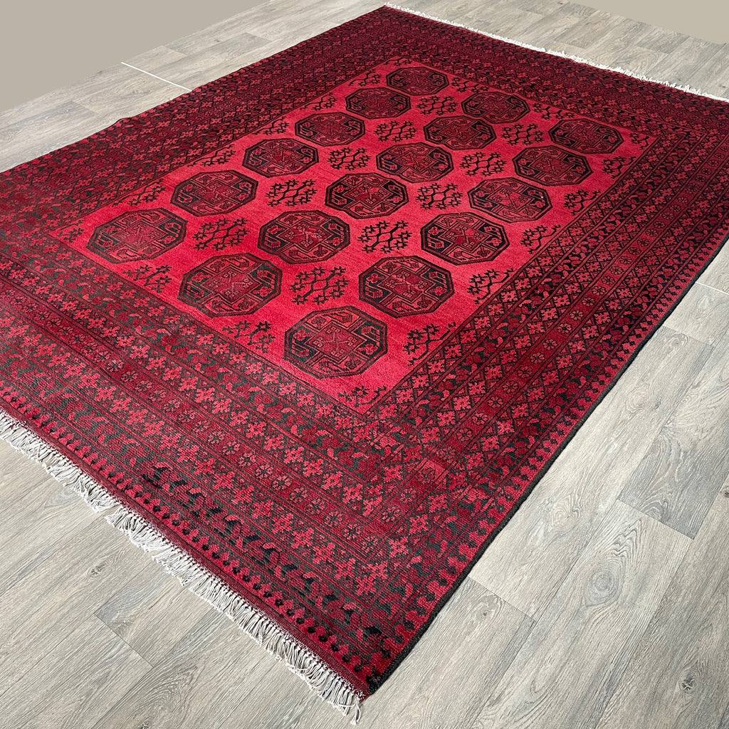 291 x 208 cm | Afghan Aqcha Rug