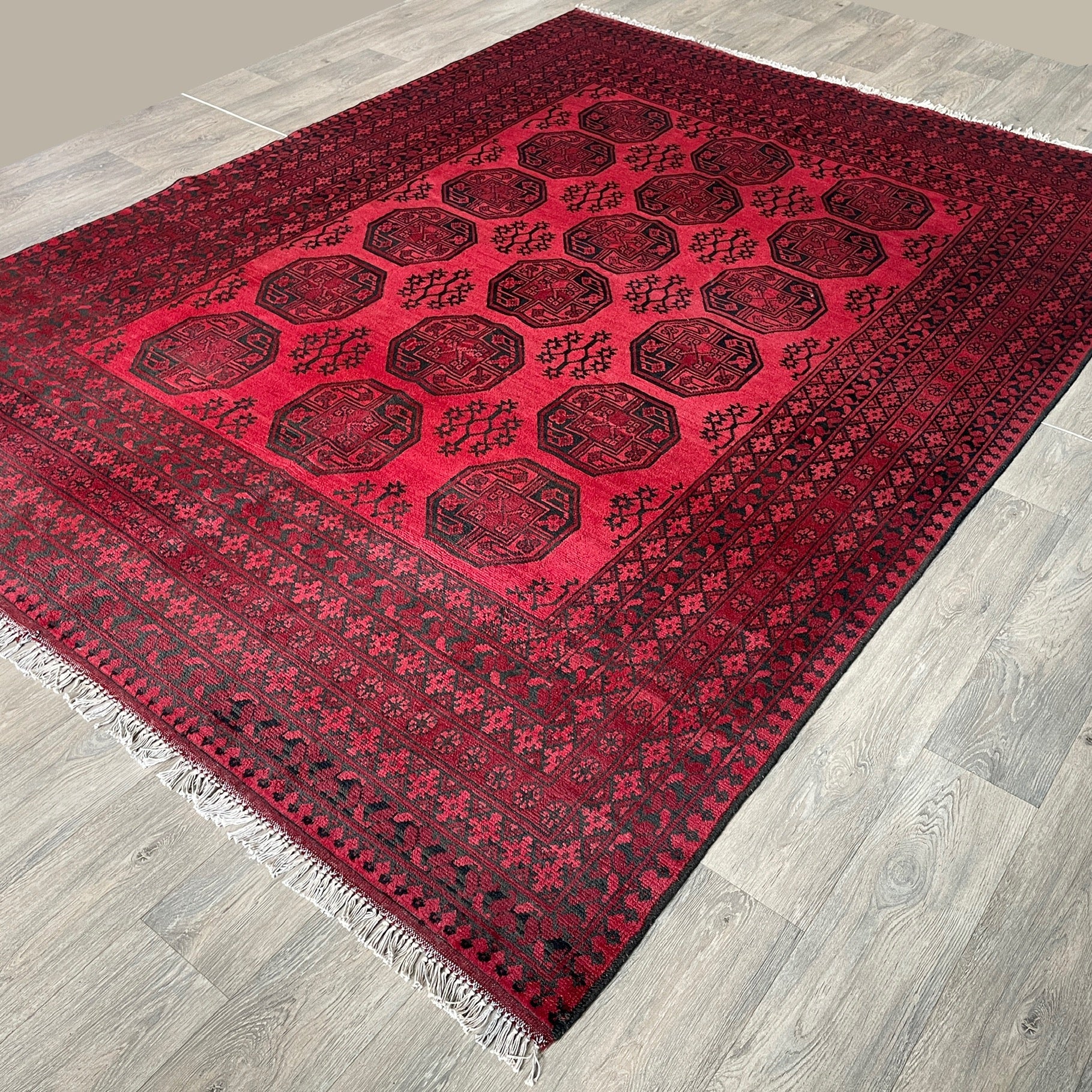 291 x 208 cm | Afghan Aqcha Rug