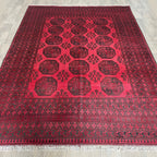 291 x 208 cm | Afghan Aqcha Rug - Khorasan Rugs