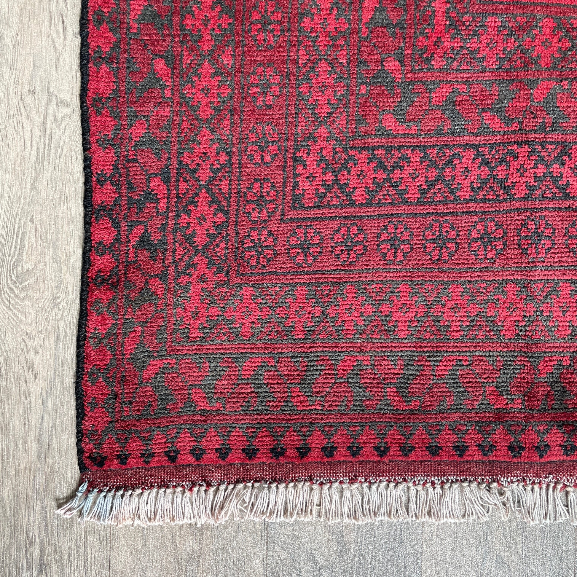 291 x 208 cm | Afghan Aqcha Rug