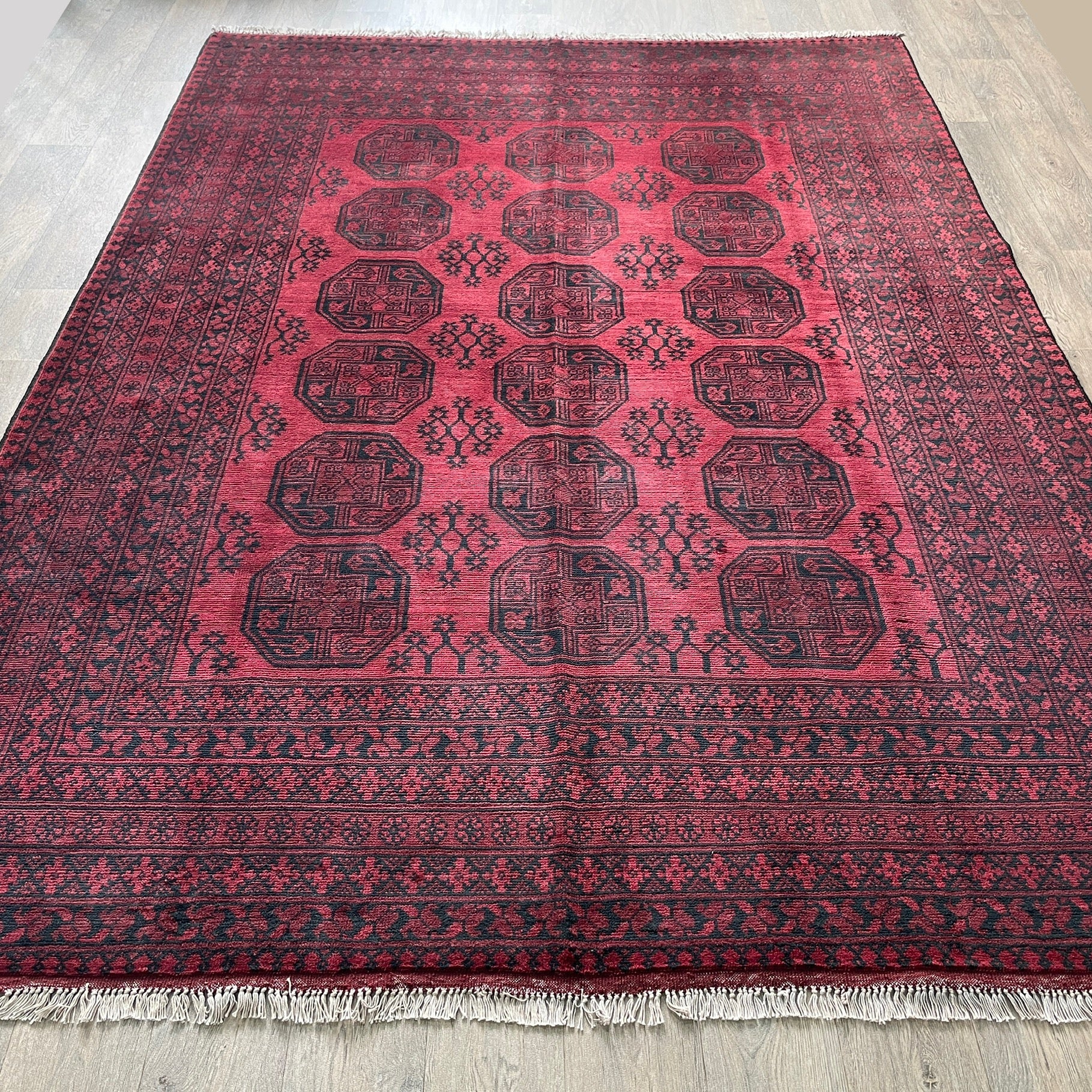 291 x 208 cm | Afghan Aqcha Rug