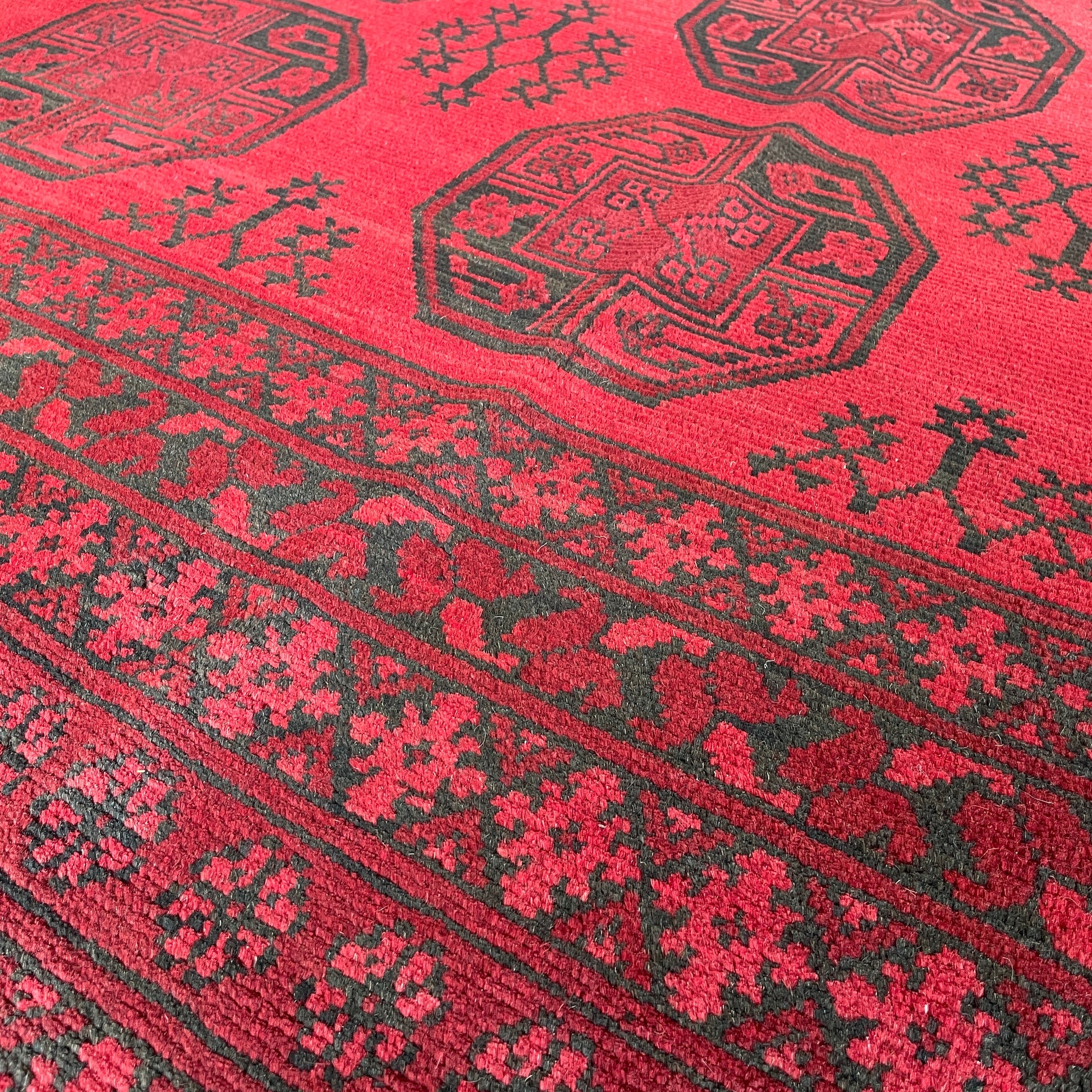 291 x 208 cm | Afghan Aqcha Rug