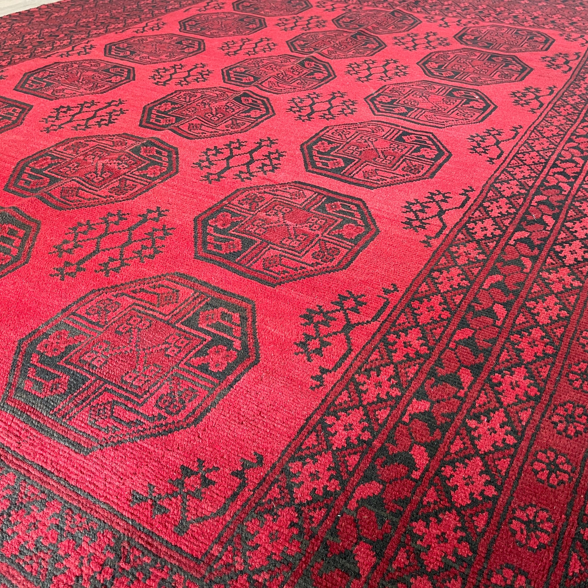 291 x 208 cm | Afghan Aqcha Rug