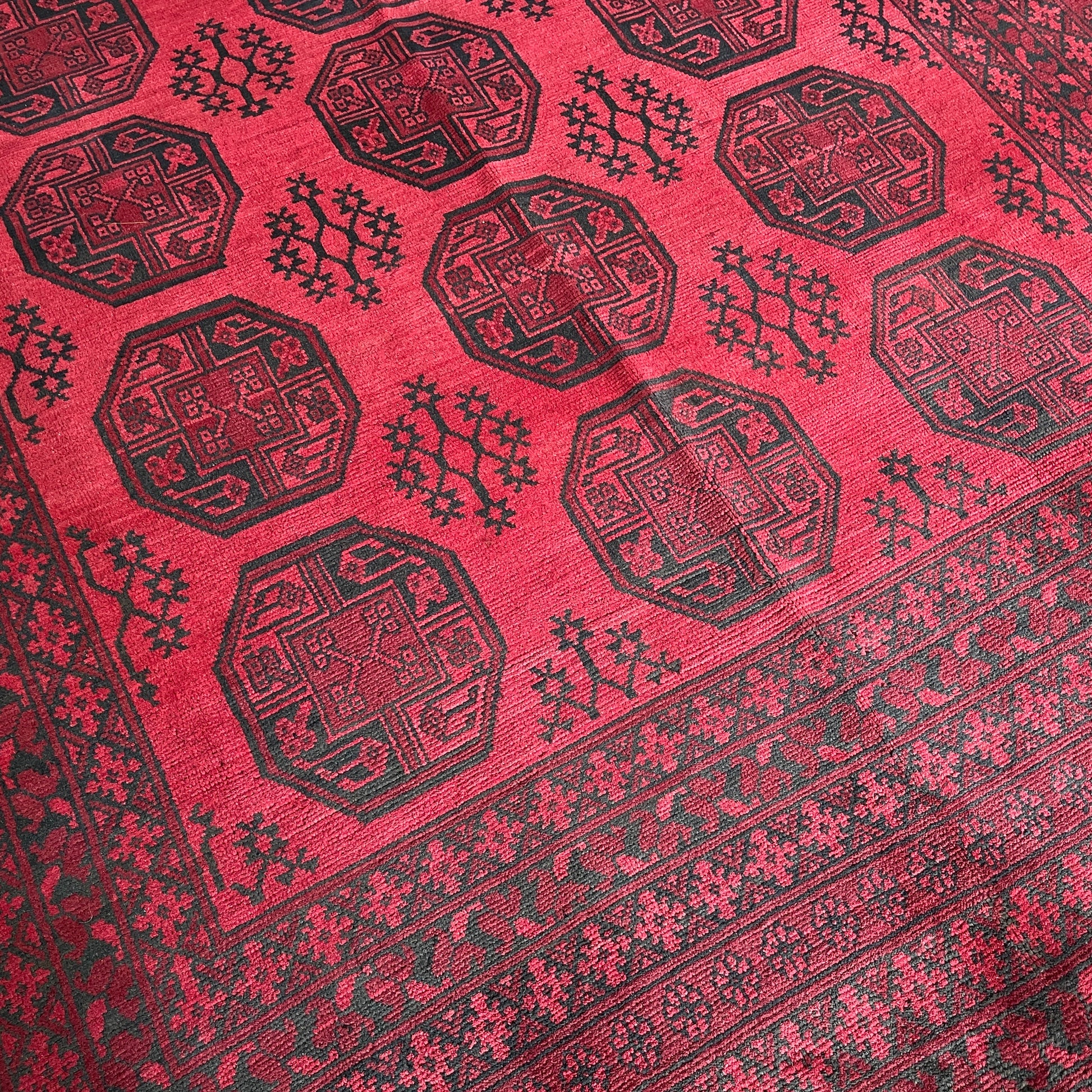 291 x 208 cm | Afghan Aqcha Rug