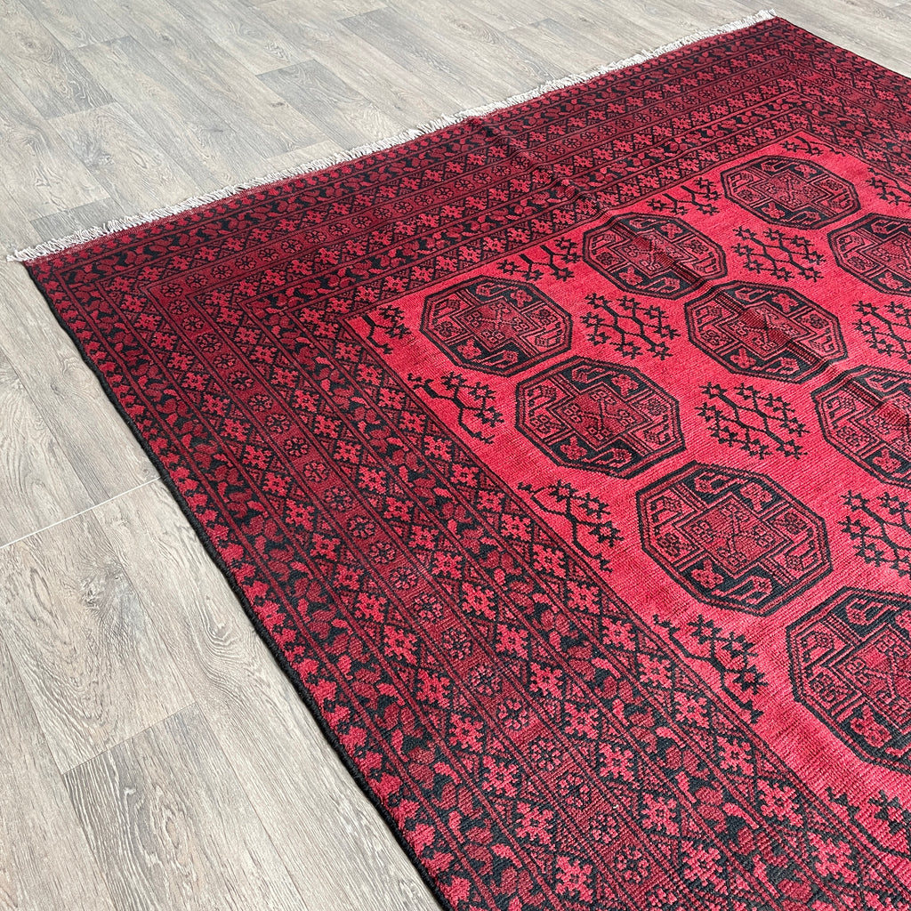 291 x 208 cm | Afghan Aqcha Rug