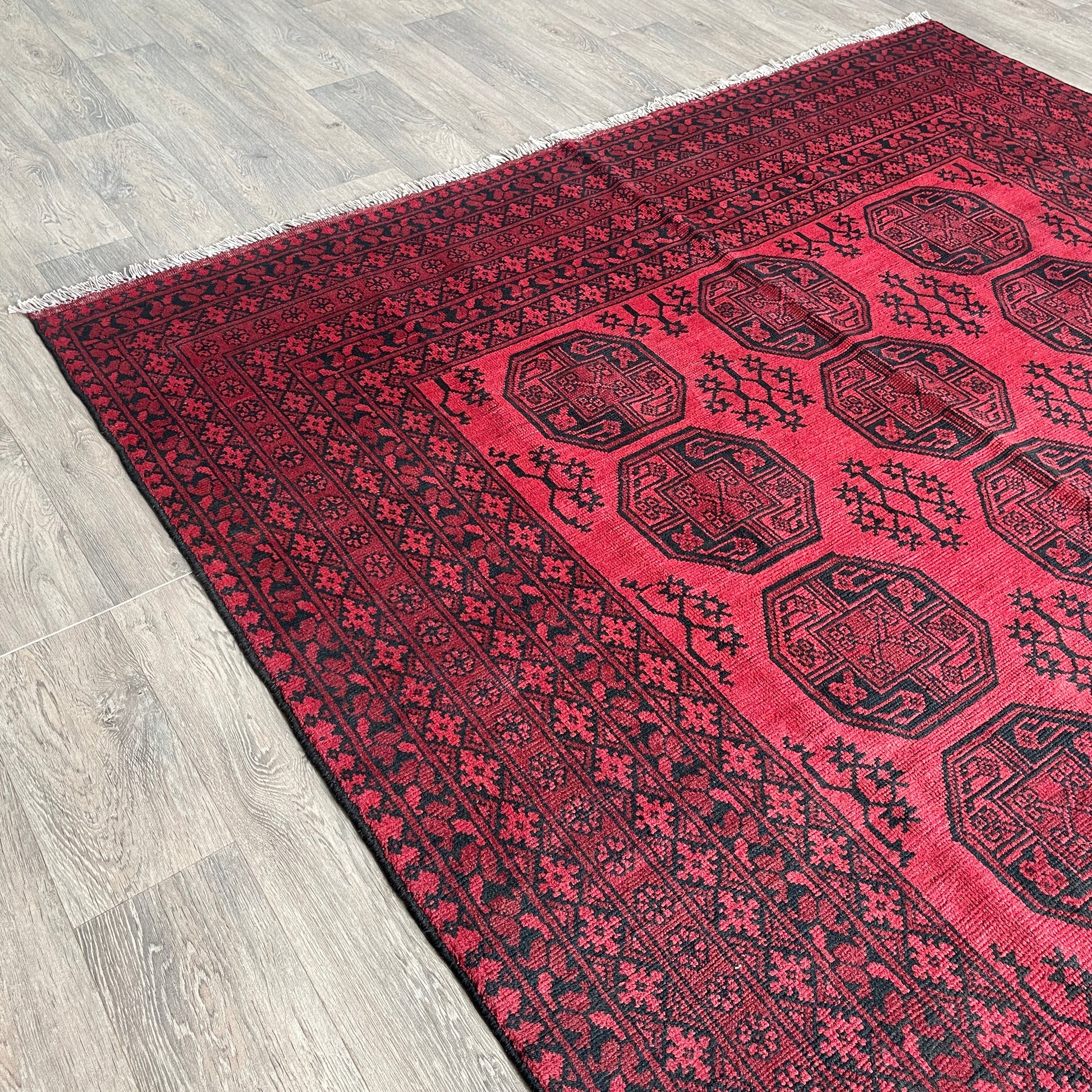 291 x 208 cm | Afghan Aqcha Rug
