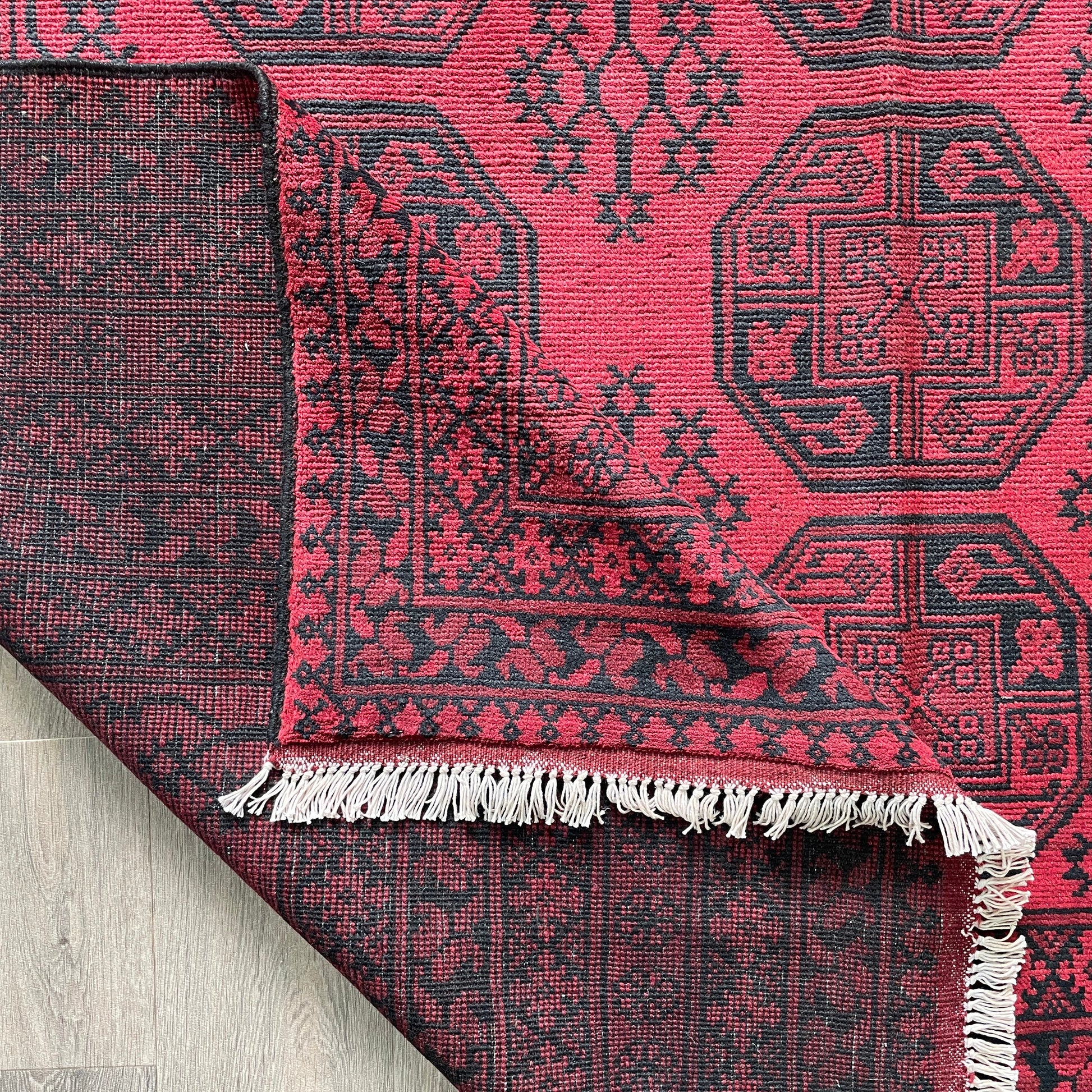 291 x 208 cm | Afghan Aqcha Rug