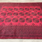 Vintage Afghan Aqcha Rug c. 1970