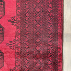 Vintage Afghan Aqcha Rug c. 1970