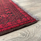 Vintage Afghan Aqcha Rug c. 1970