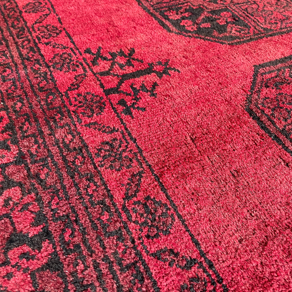 Vintage Afghan Aqcha Rug c. 1970