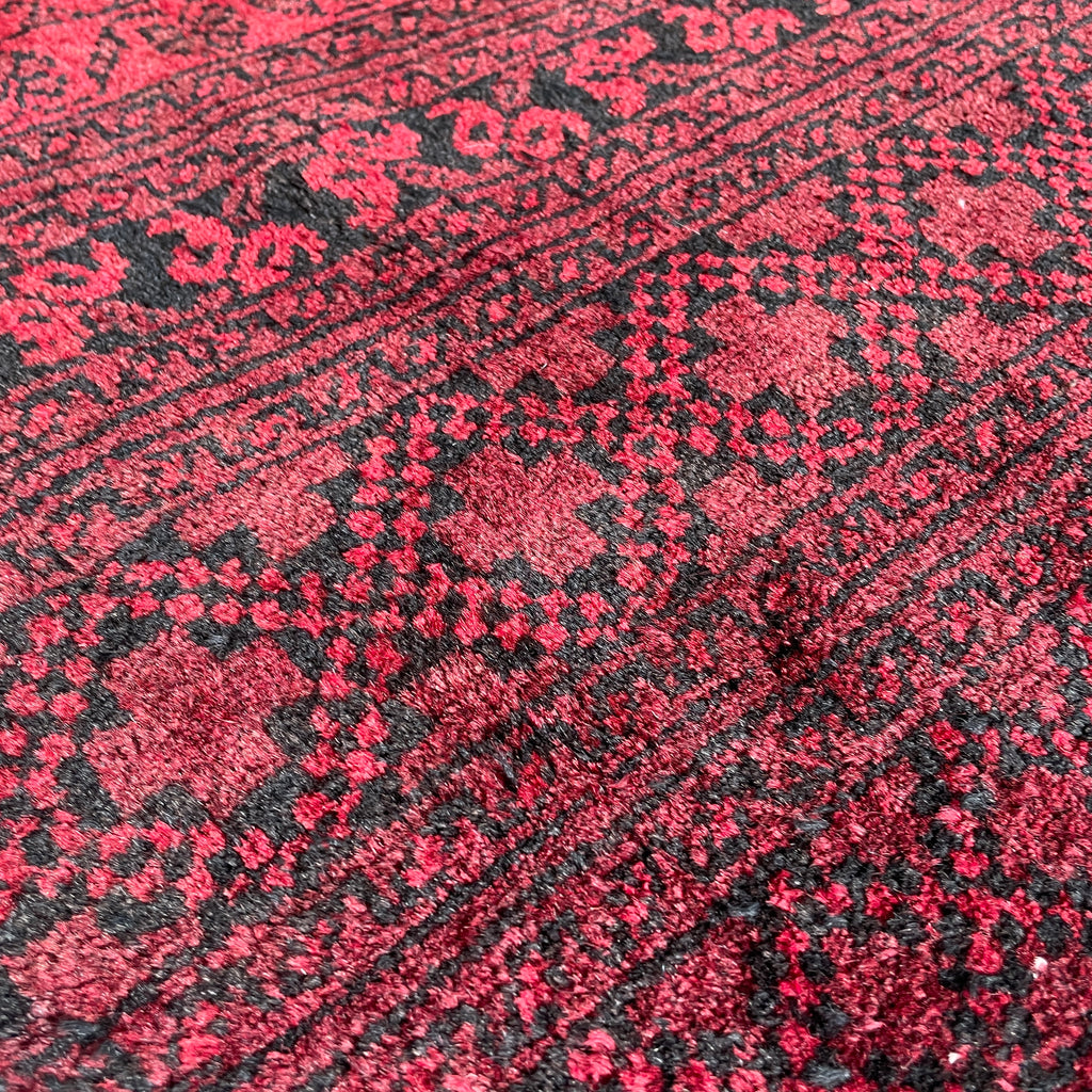 Vintage Afghan Aqcha Rug c. 1970
