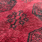 Vintage Afghan Aqcha Rug c. 1970