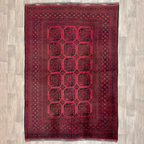 Afghan Aqcha Rug (Old 1970)