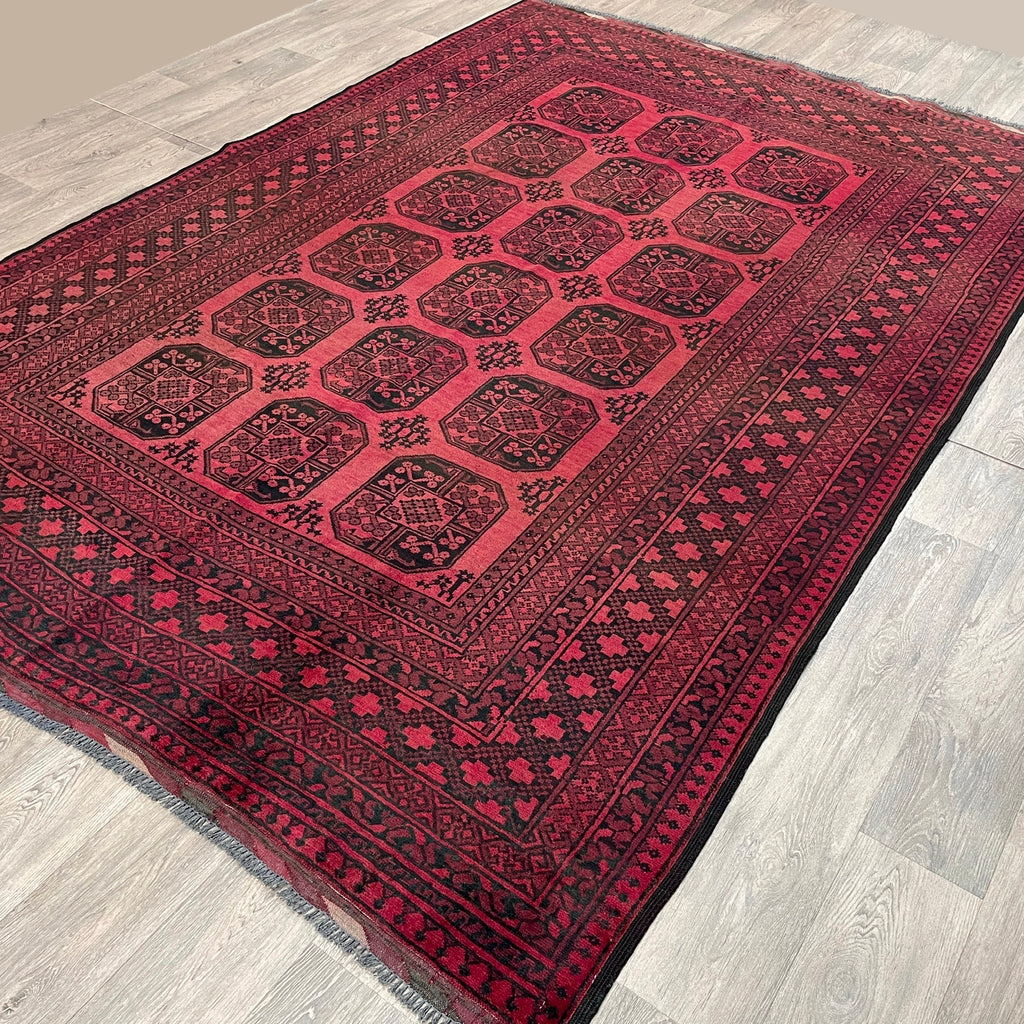 Afghan Aqcha Rug (Old 1970)