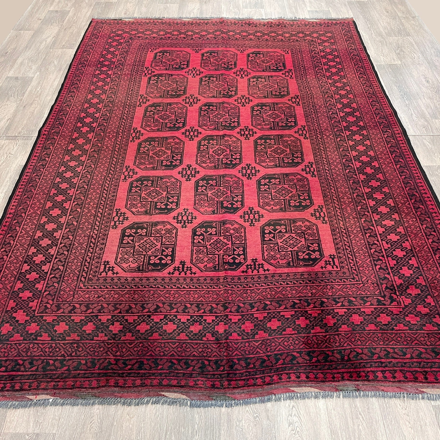 Afghan Aqcha Rug (Old 1970)