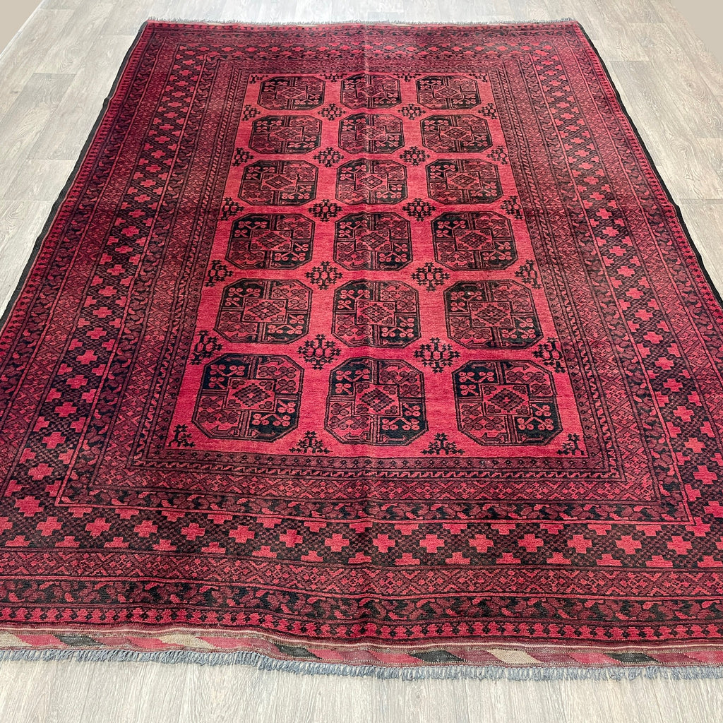 Afghan Aqcha Rug (Old 1970)