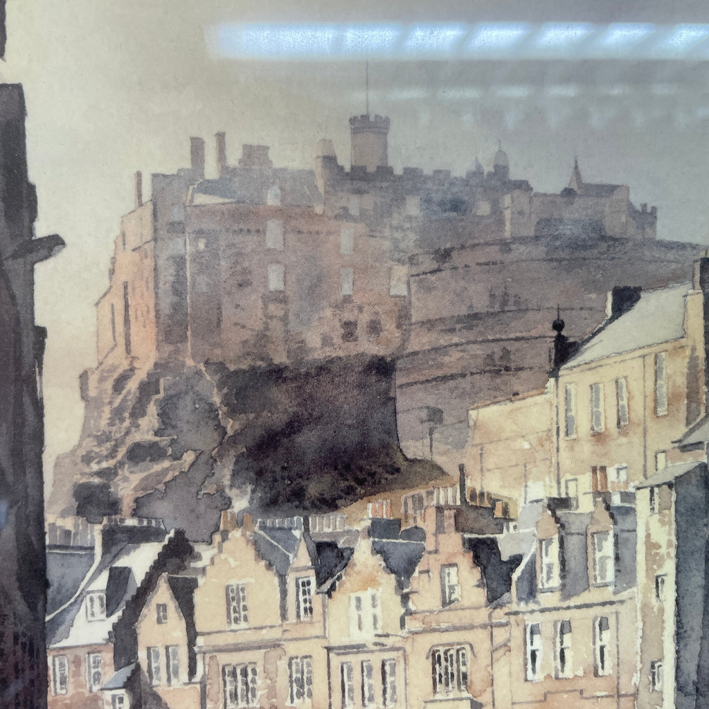 Grassmarket Edinburgh Castle (Alan Reed, 1993)