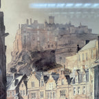 Grassmarket Edinburgh Castle (Alan Reed, 1993)