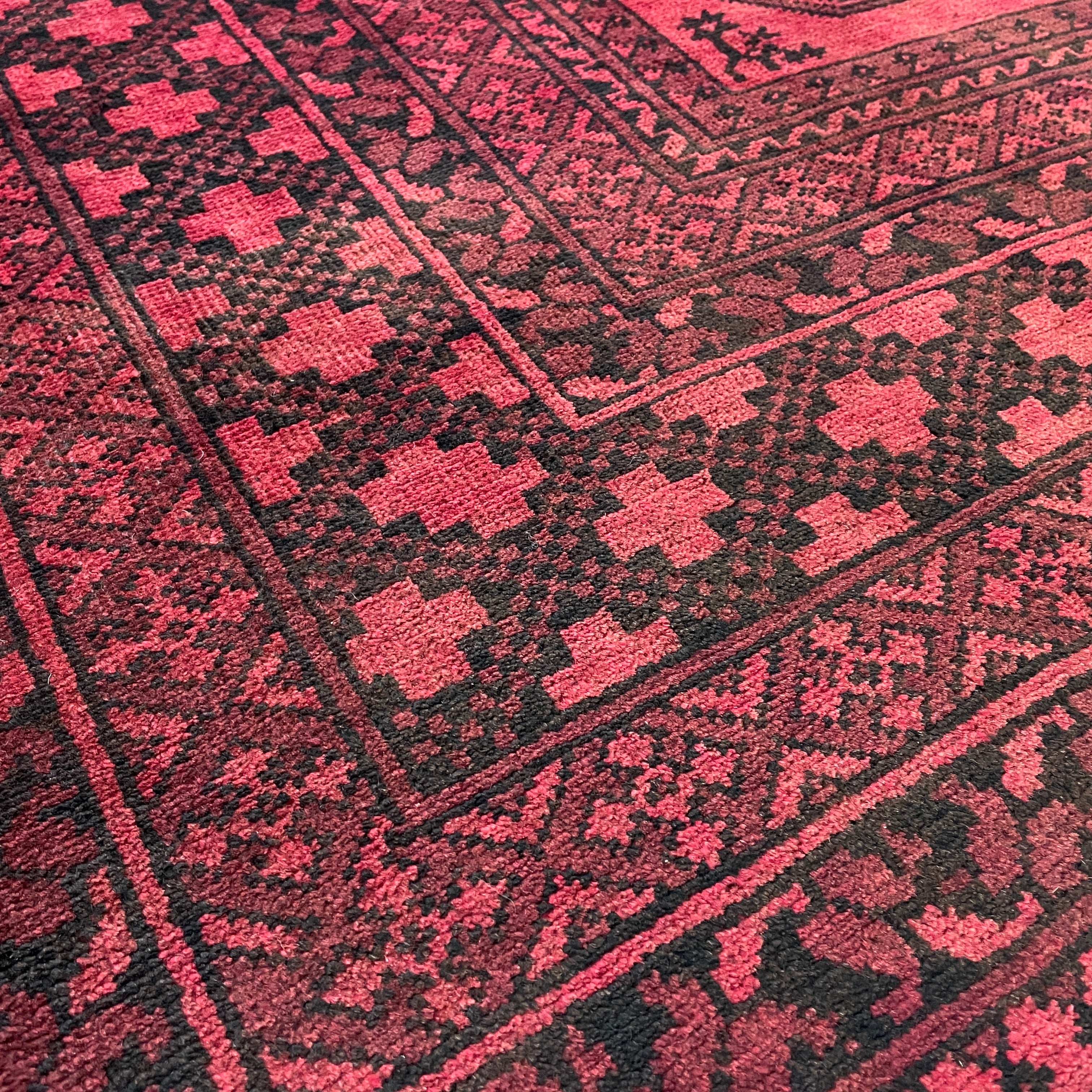 Afghan Aqcha Rug (Old 1970)