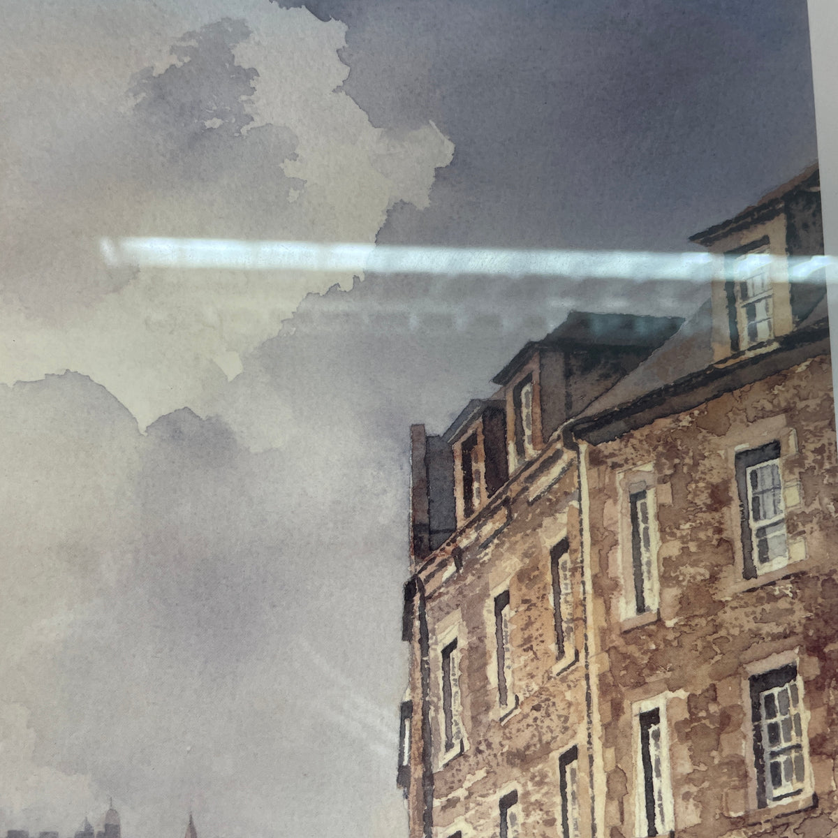 Grassmarket Edinburgh Castle (Alan Reed, 1993)