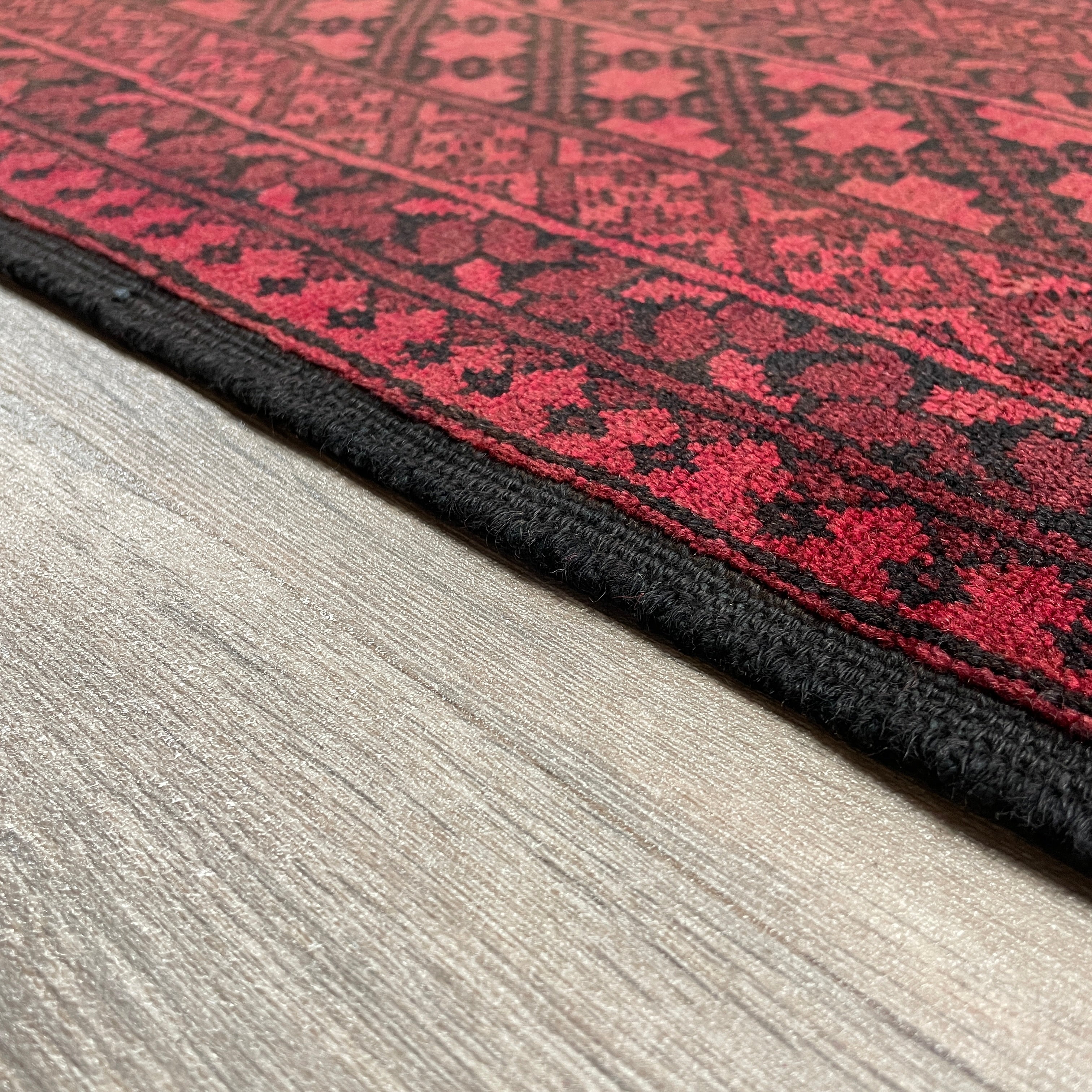 Afghan Aqcha Rug (Old 1970)