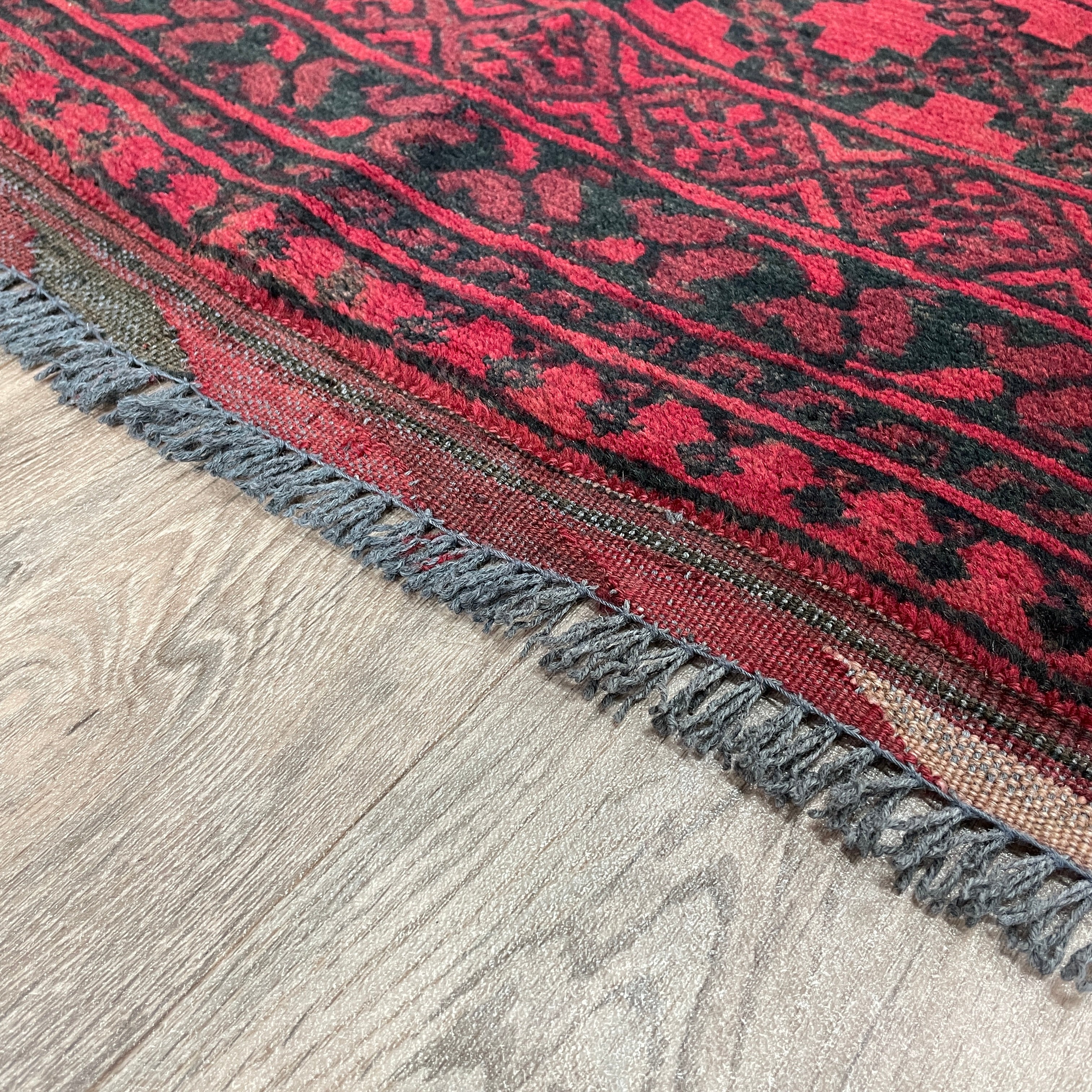 Afghan Aqcha Rug (Old 1970)