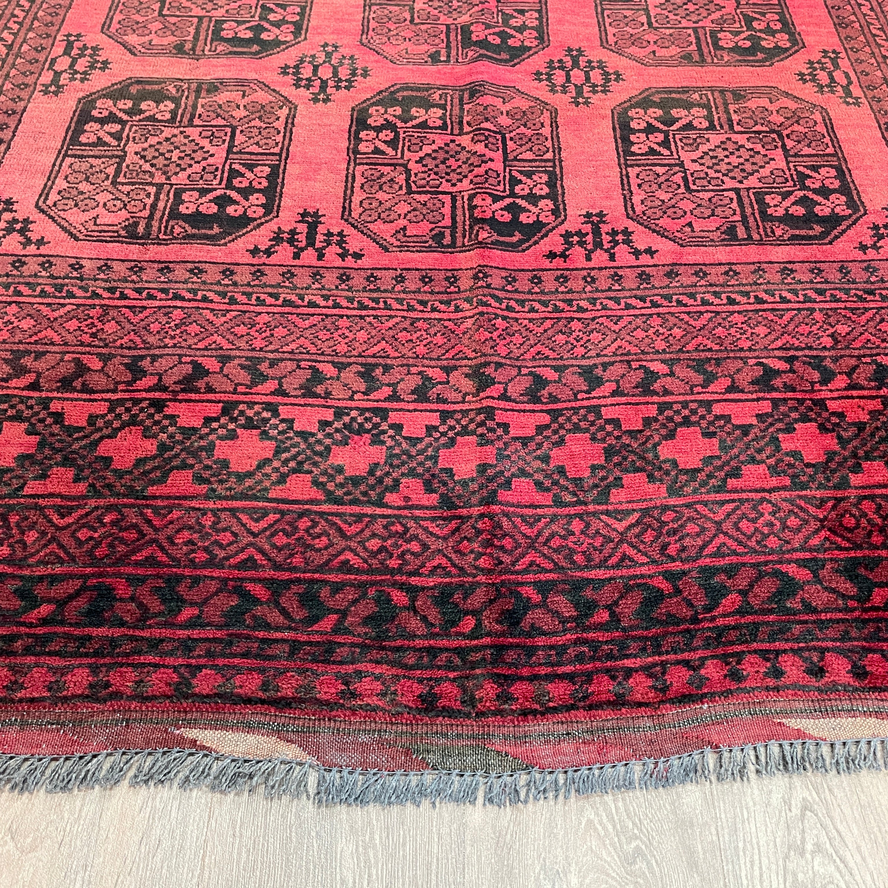 Afghan Aqcha Rug (Old 1970)