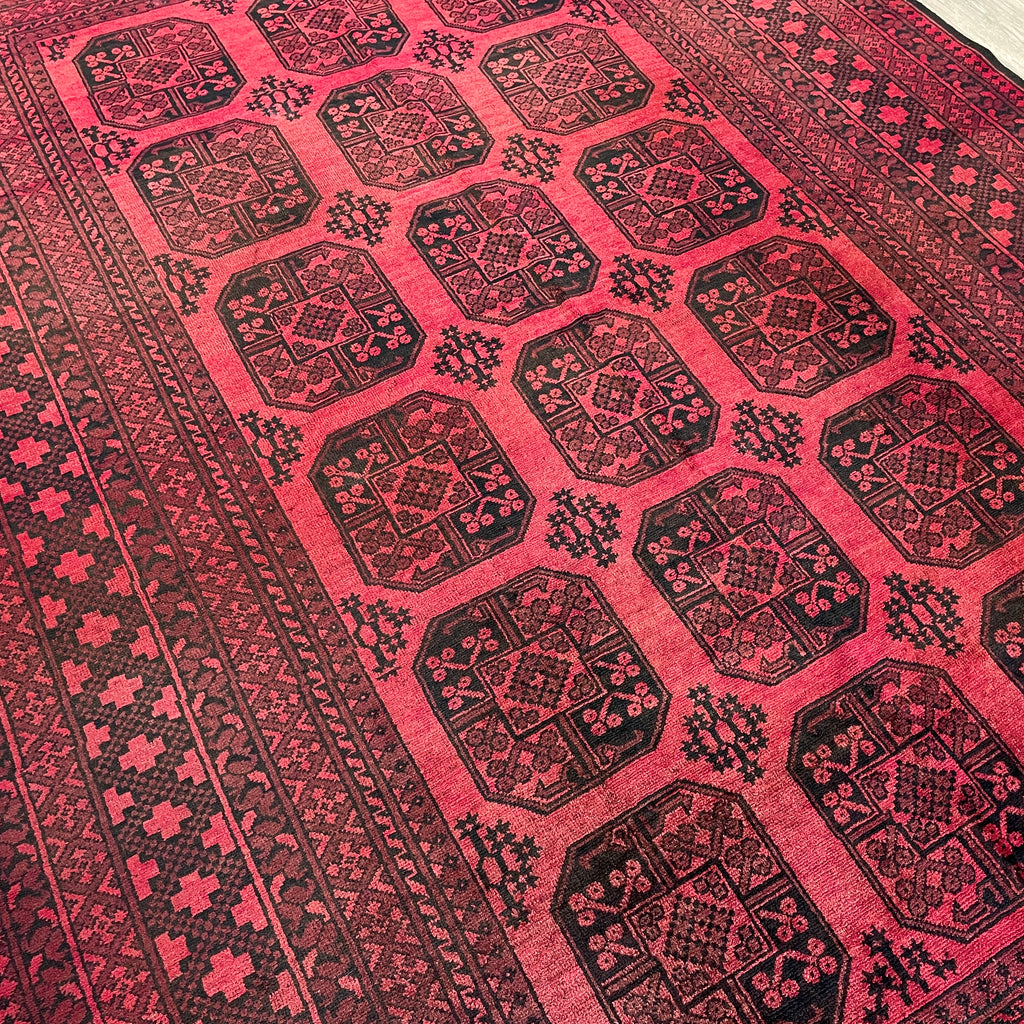 Afghan Aqcha Rug (Old 1970)