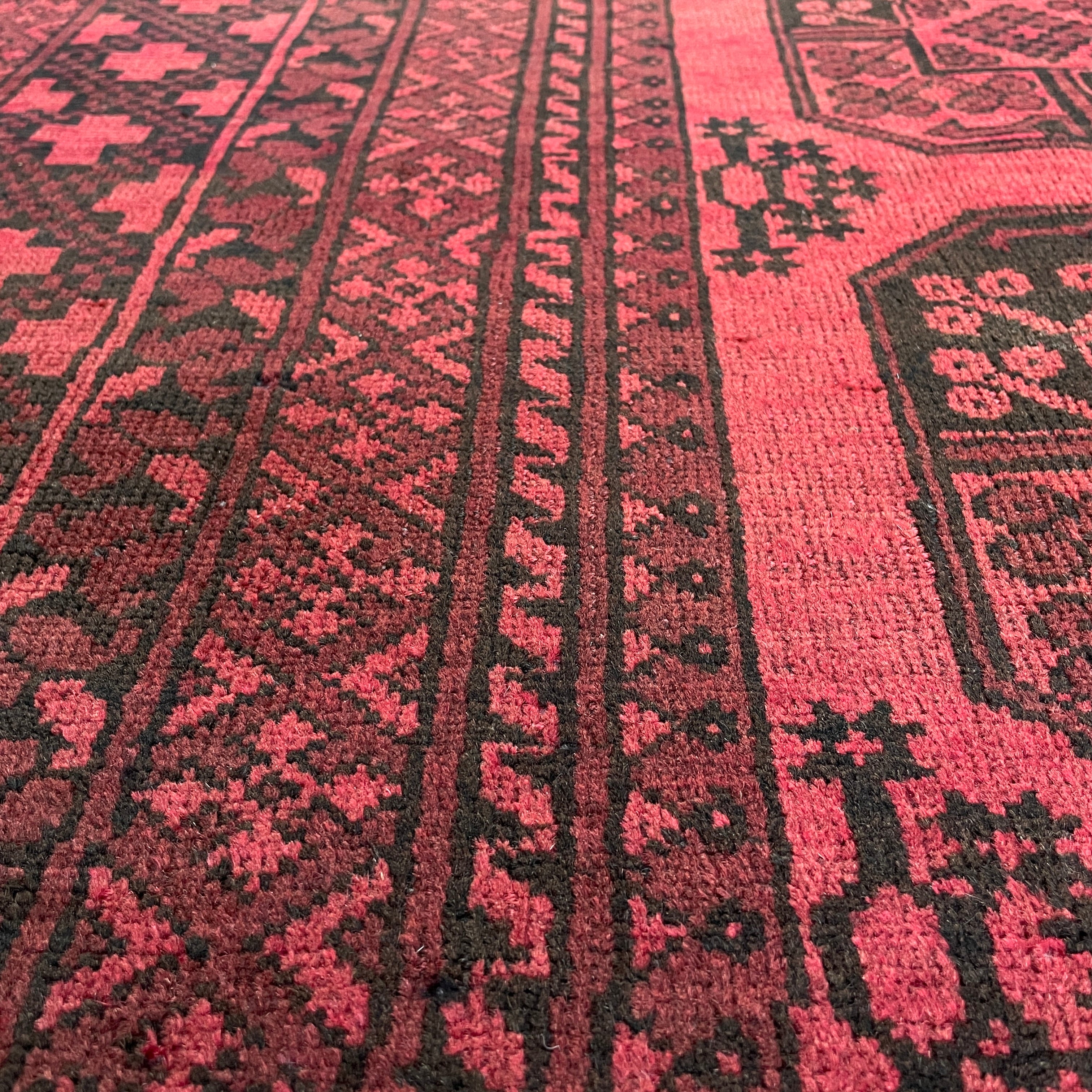 Afghan Aqcha Rug (Old 1970)