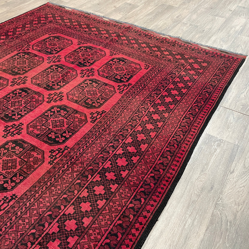 Afghan Aqcha Rug (Old 1970)