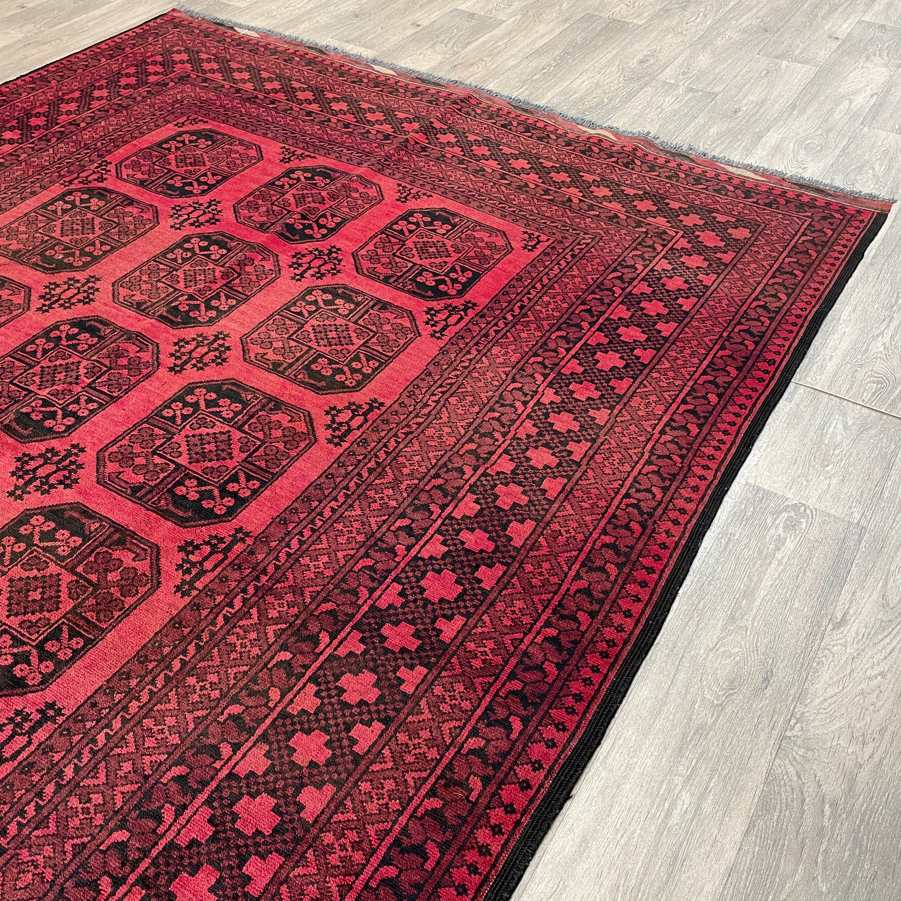 Afghan Aqcha Rug (Old 1970)