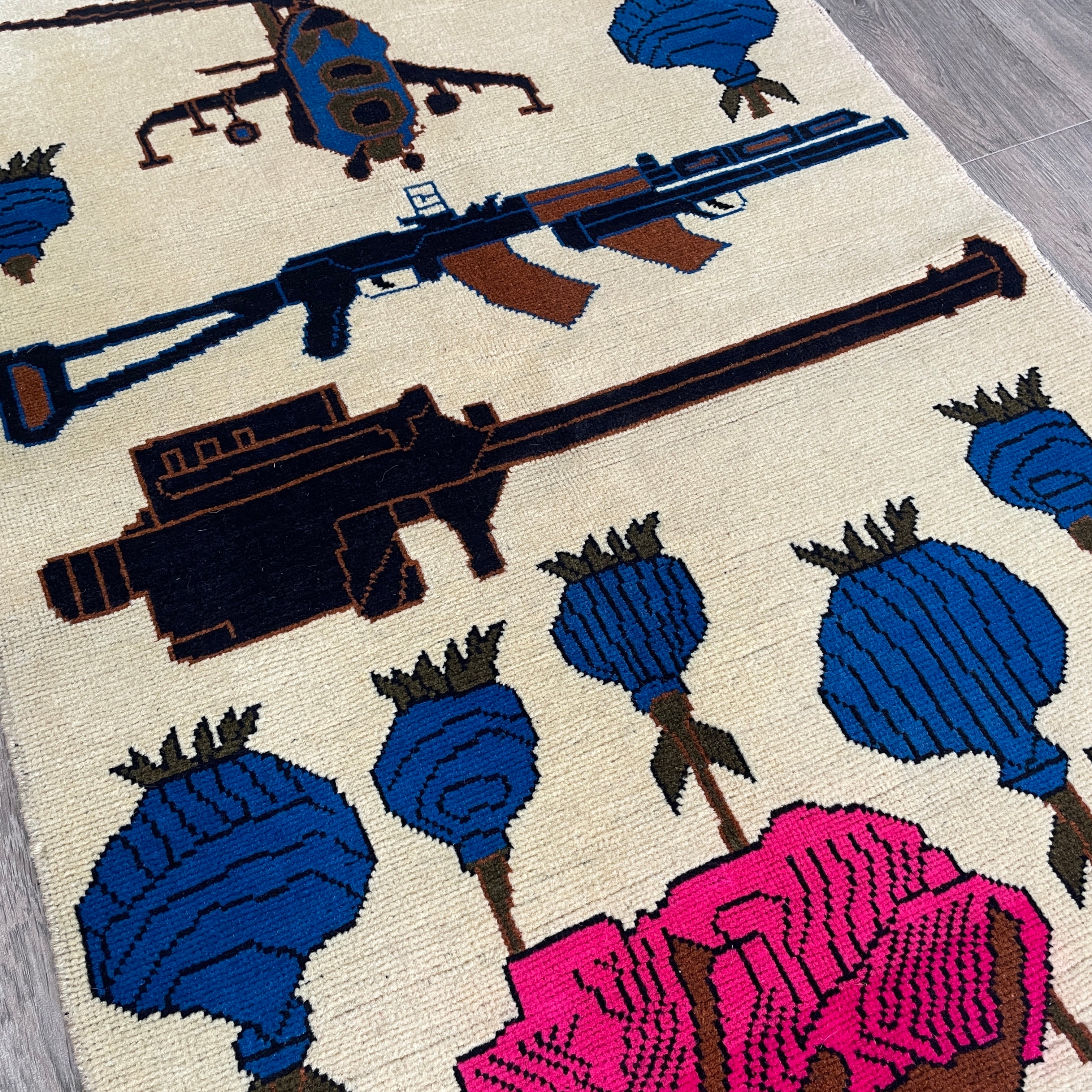 Afghan War Rug