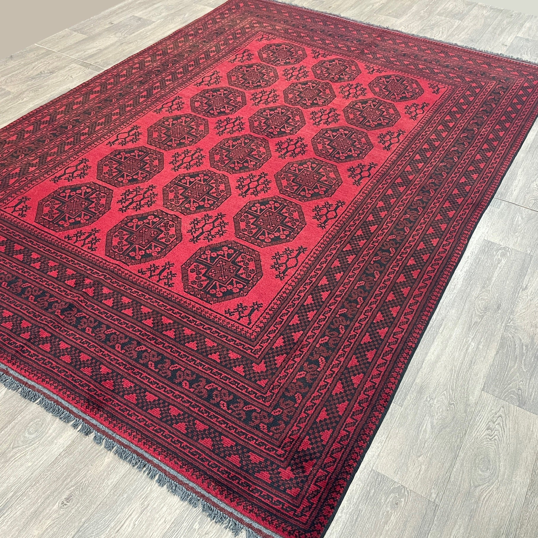 Afghan Aqcha Rug (Old 1970)